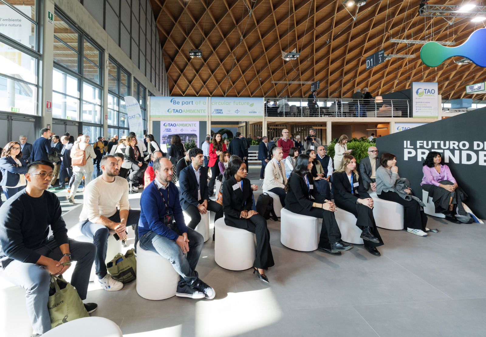 foto a Ecomondo 2025 - convegno Alfa Solutions