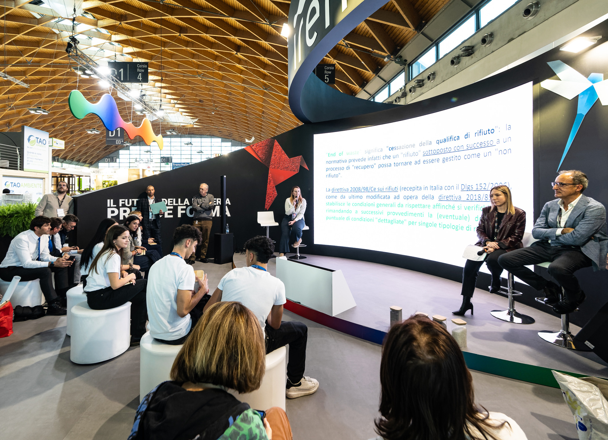 foto a Ecomondo 2025 - convegno Alfa Solutions