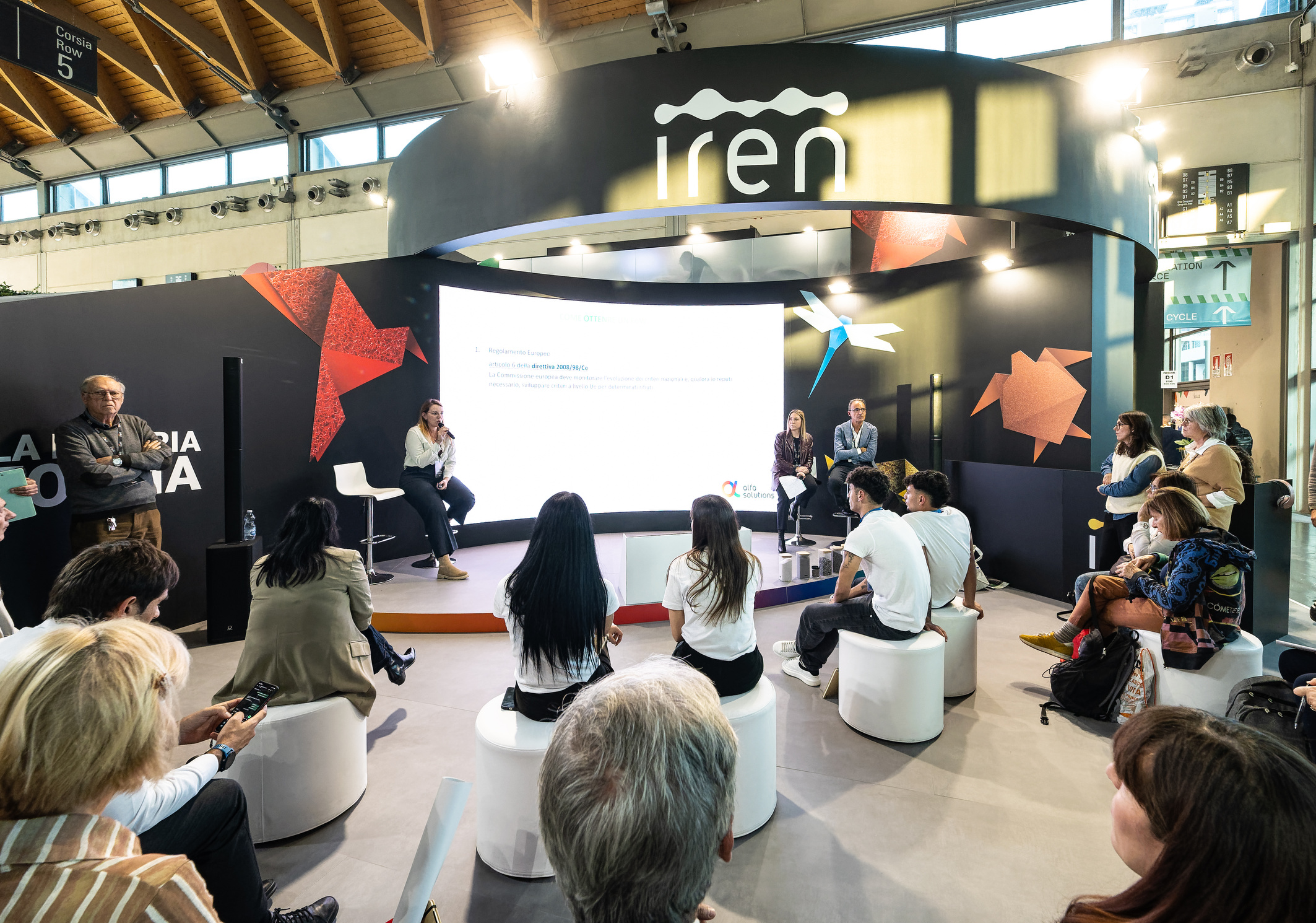 foto a Ecomondo 2025 - convegno Alfa Solutions