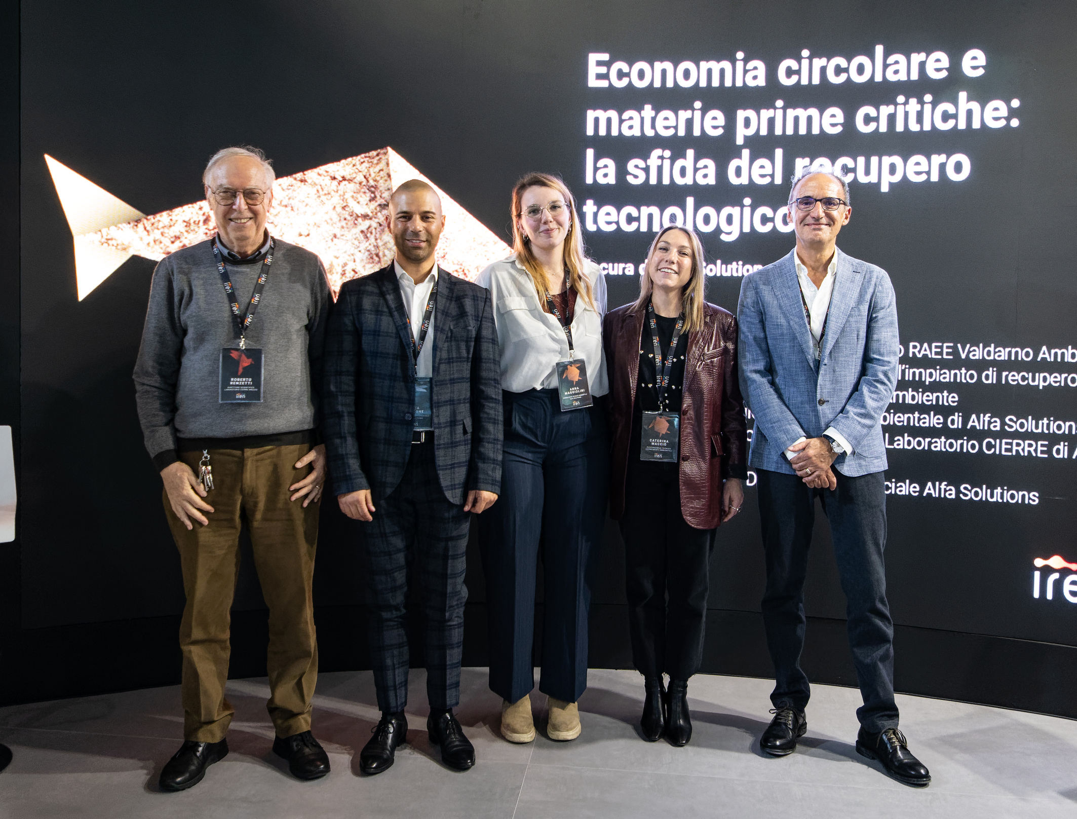 foto a Ecomondo 2025 - convegno Alfa Solutions