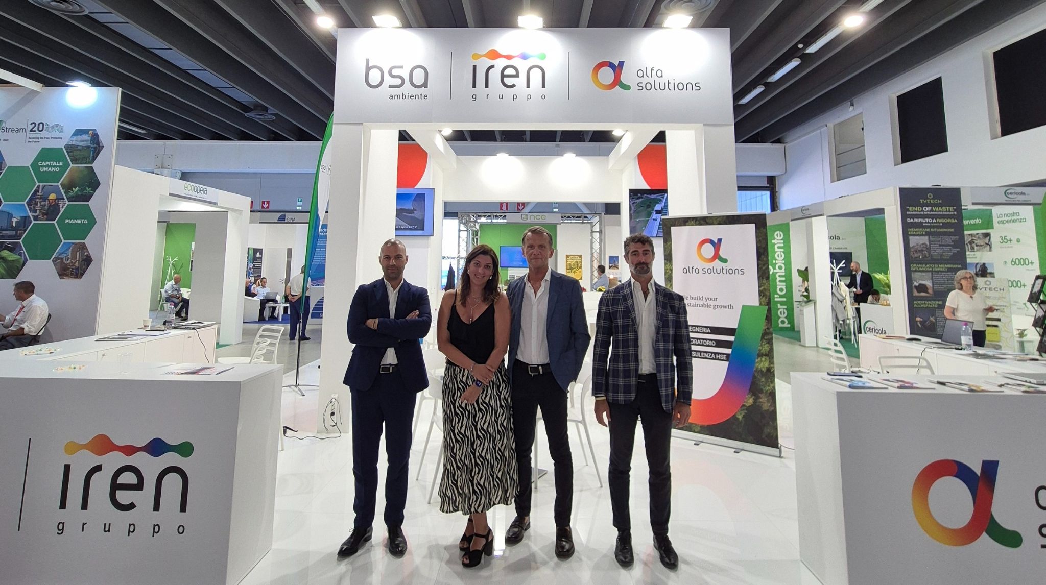foto al Remtech Expo 2025 - Collaborazione Alfa Solutions e BSA